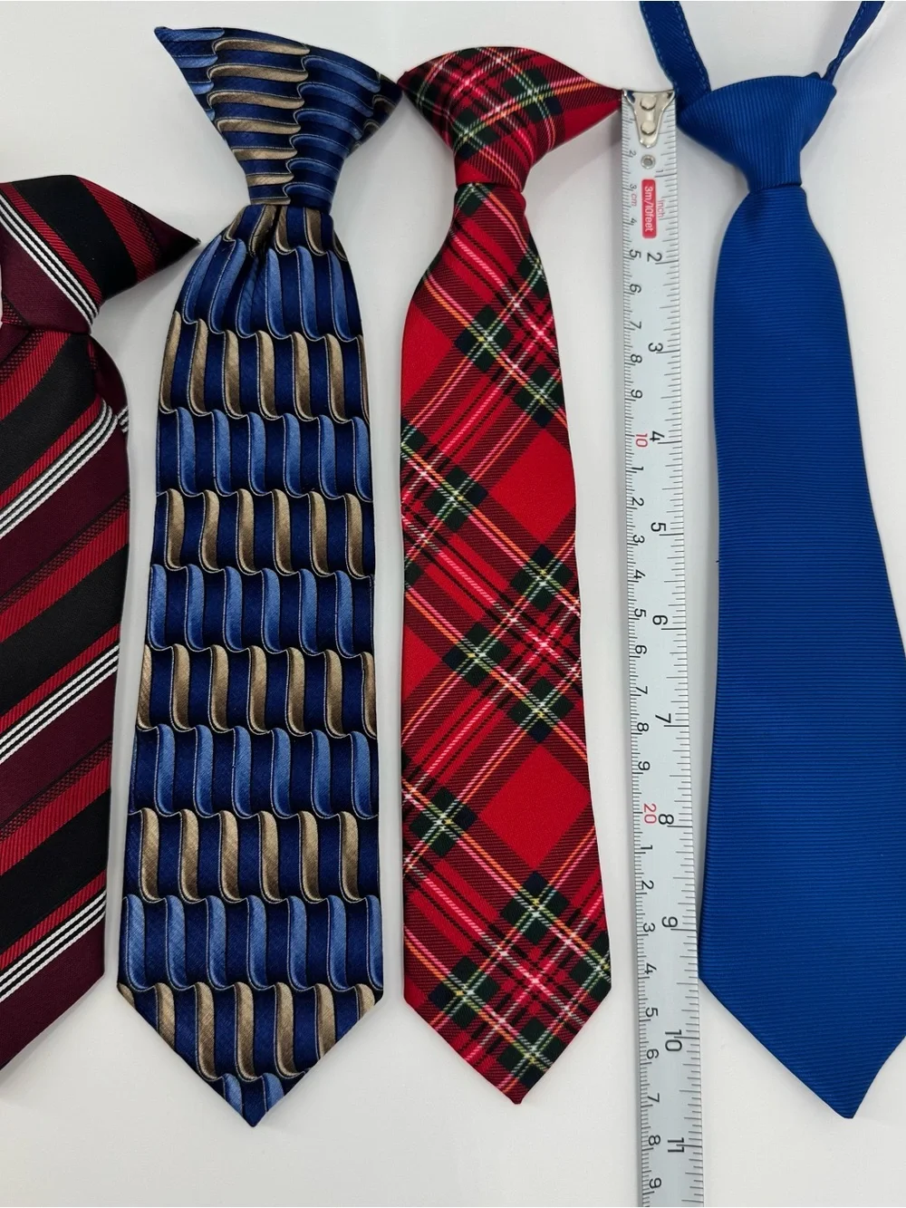 Little Boy’s Lot of Neck Ties Bundle Clip on, Zip, and Tie